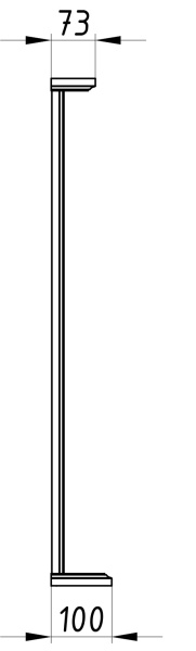 Зеркало (69х10)  ASB-Woodline Венеция 70 11940